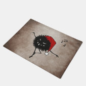 Dansend Evil Kerstbeug Deurmat (Schuin)