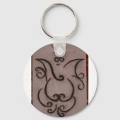 Dansend Ganesh2 Sleutelhanger (Voorkant)