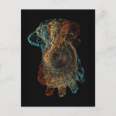 Dansend Ganesha Good Luck Briefkaart (Voorkant)