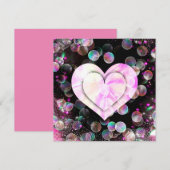 Dansend Hart Notitiekaartje (Voorkant / Achterkant)