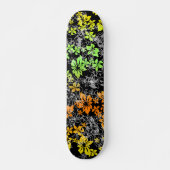 Dansend Hibiscus Skateboard (Voorkant)