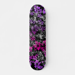 Dansend Hibiscus Skateboard