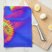 Dansend in kleur theedoek (Quarter Fold)