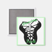 Dansend Irish magnet (Voorkant / Achterkant)