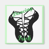 Dansend Irish magnet (Voorkant)