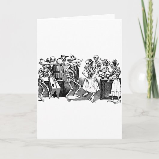 "Dansend Jarabe in de Andere Wereld " Kaart (Voorkant)