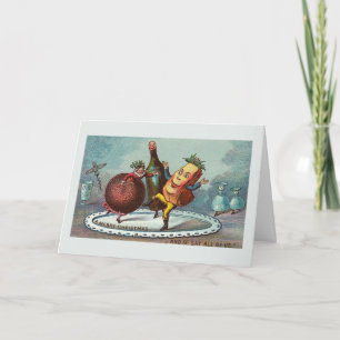 "Dansend kersteten!" kaart