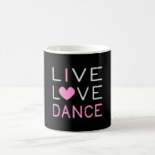 Dansend Live Love Dance Queen Dancer Ballet Gift Koffiemok (Center)