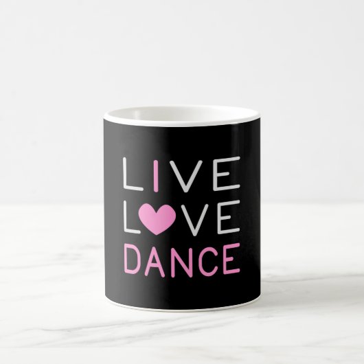 Dansend Live Love Dance Queen Dancer Ballet Gift Koffiemok (Center)