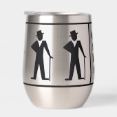 Dansend Man Formeel Gala met Datum (Rechts)