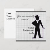 Dansend Man Kaart (Voorkant / Achterkant)