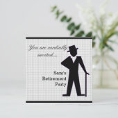 Dansend Man Kaart (Staand voorkant)