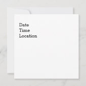 Dansend Man Kaart (Achterkant)