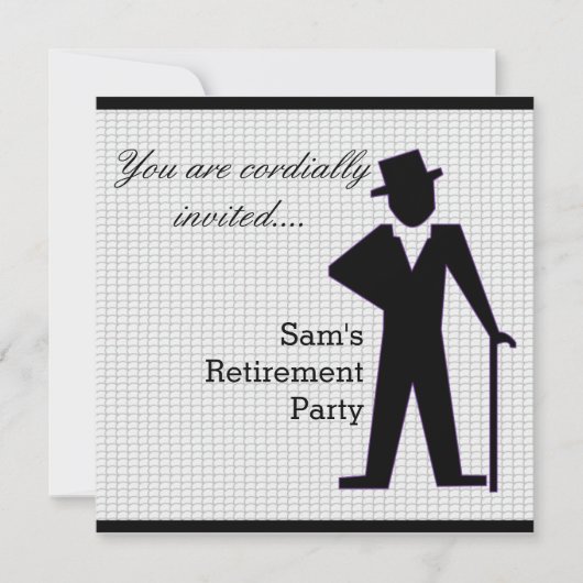 Dansend Man Kaart (Voorkant)