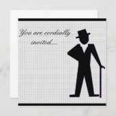 Dansend Man Kaart (Voorkant / Achterkant)