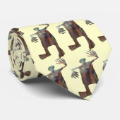 Dansend Man koper Stropdas (Opgerold)