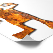 Dansend Man Poster (Hoek)