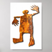 Dansend Man Poster (Voorkant)