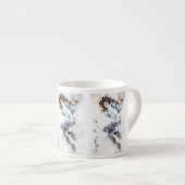Dansend meisje espresso kop (Voorkant rechts)