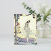 dansend meisje van Jessie M. King Briefkaart (Staand voorkant)