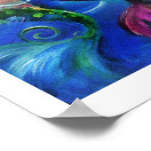 Dansend Mermaids Poster (Hoek)