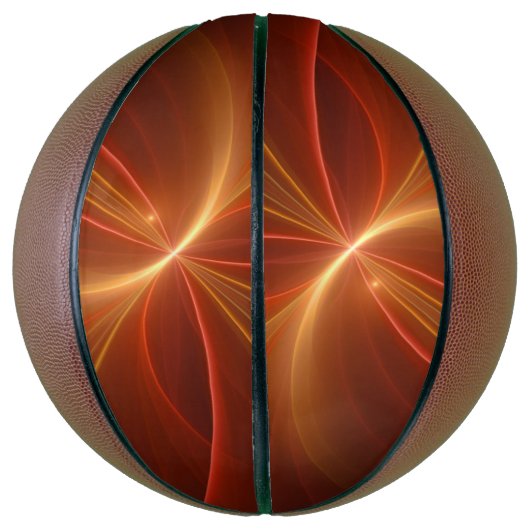 Dansend met de lichte moderne Abstracte fractale k Basketbal (Verticaal)
