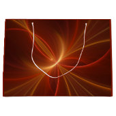 Dansend met de lichte moderne Abstracte fractale k Groot Cadeauzakje (Voorkant)