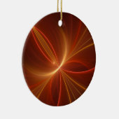 Dansend met de lichte moderne Abstracte fractale k Keramisch Ornament (Rechts)