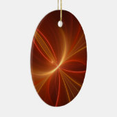 Dansend met de lichte moderne Abstracte fractale k Keramisch Ornament (Rechts)