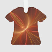 Dansend met de lichte moderne Abstracte fractale k Ornament (achterkant)