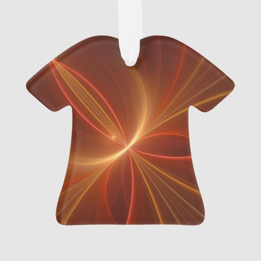 Dansend met de lichte moderne Abstracte fractale k Ornament (achterkant)