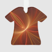 Dansend met de lichte moderne Abstracte fractale k Ornament (voorkant)