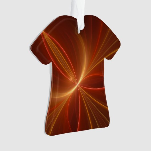 Dansend met de lichte moderne Abstracte fractale k Ornament (voorkant)