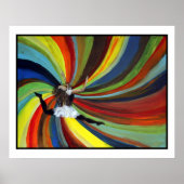 Dansend met God Poster (Voorkant)