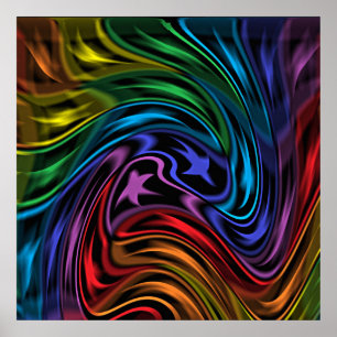 Dansend met het Poster van de sterren