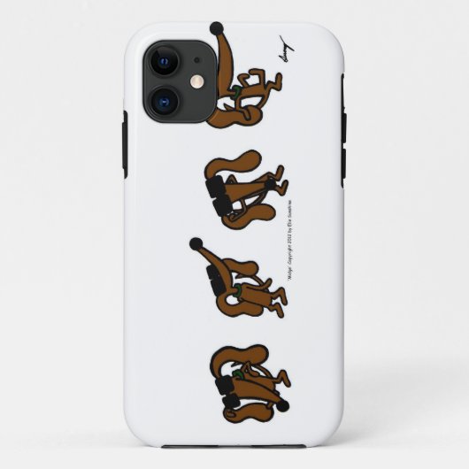 Dansend Midge iPhone 5 Hoesje (Achterkant)