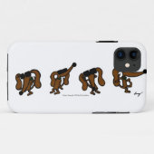 Dansend Midge iPhone 5 Hoesje (Achterkant (horizontaal))