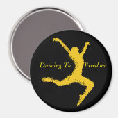 Dansend naar Freedom Magnet (Voorkant / Achterkant)