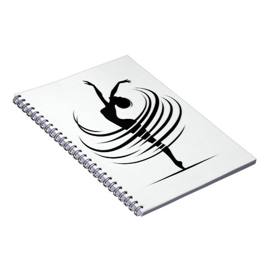 Dansend notitieboek (Rechterzijde)