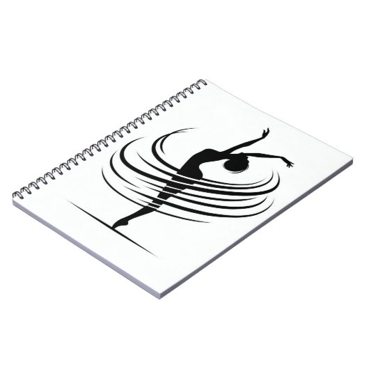 Dansend notitieboek (Linkerzijde)