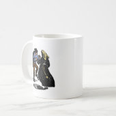 Dansend paar koffiemok (Voorkant links)