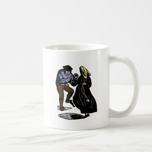 Dansend paar koffiemok (Rechts)