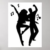 Dansend Poster (Voorkant)