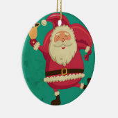 Dansend Santa Ornament (Rechts)