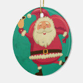 Dansend Santa Ornament (Links)