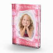 Dansend script in  roze - DIY-fotosjabloon Fotoblokken (Rechts)