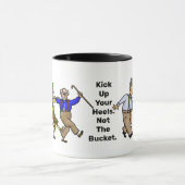 Dansend Senior Citizens Funny Mug Mok (Midden)