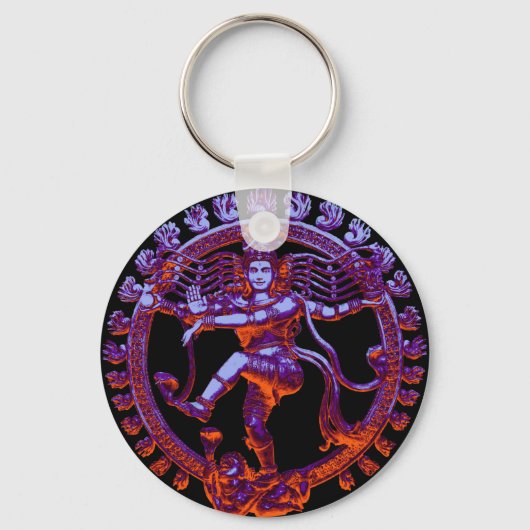 Dansend Shiva Sleutelhanger (Voorkant)