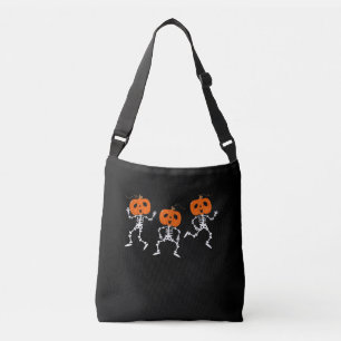 Dansend Skelet Abbing Skeletons Halloween Gift Crossbody Tas