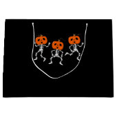 Dansend Skelet Abbing Skeletons Halloween Gift Groot Cadeauzakje (Voorkant)